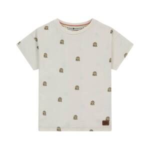 NEW BABYFACE boy's burger icon short sleeve t-shirt in off-white